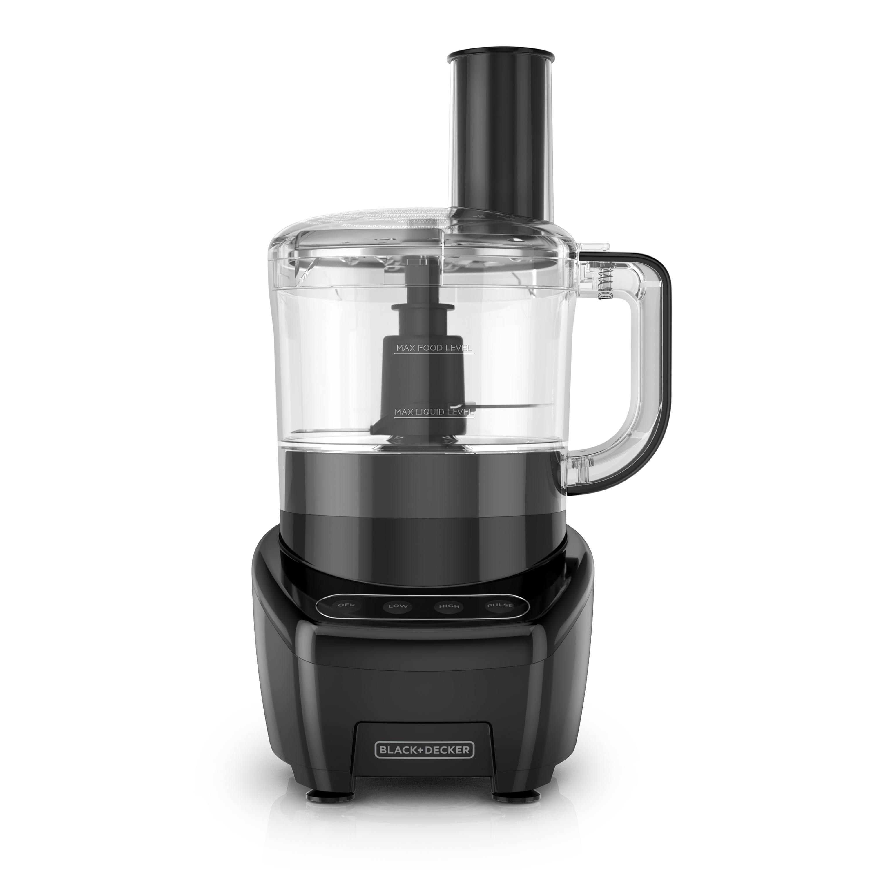 3 in 1 Easy Assembly 8 Cup Food Processor Black BLACK DECKER